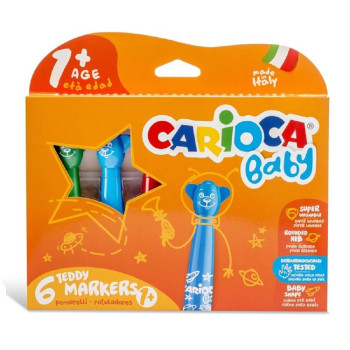 Carioca 42815 Jumbo Bebek Keçeli 6 Lı