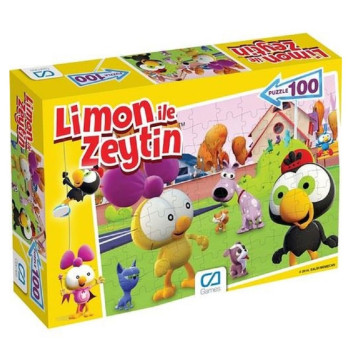 Ca 5084 Limon İle Zeytin Puzzle 100