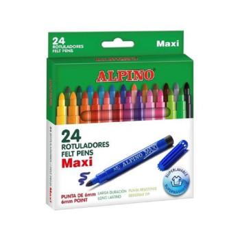 Alpino Ar-07 Maxı Keçeli Kalem 24Lü