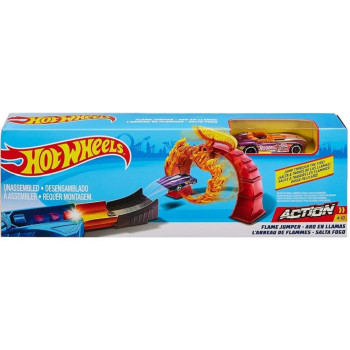 Hot Wheels Akrobasi Yarış Seti Ateş Halkası