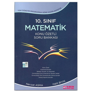 Esen 10.Sınıf Matematik Konu Özetli Soru Bankası