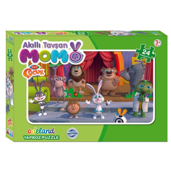 Kutulu Puzzle Tavşan Momo 24 Lü