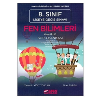 Esen 8.Sınıf Fen Bilimleri Konu Özetli Soru Bankası