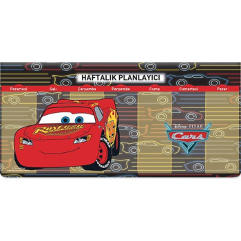 Keskin Color Cars 12*26 Haftalık Planner Blok