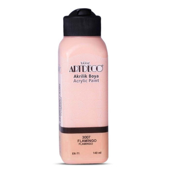 Artdeco Y-070R-3007 Akrilik Boya 140 Ml Flamingo