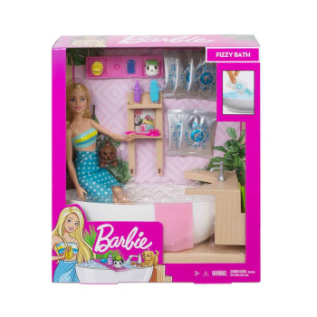 Mattel Gjn32 Barbie Spa Günü Oyun Seti
