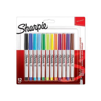 Sharpie 2065408 Ultra Fine İnce Uç 12 Li Blister