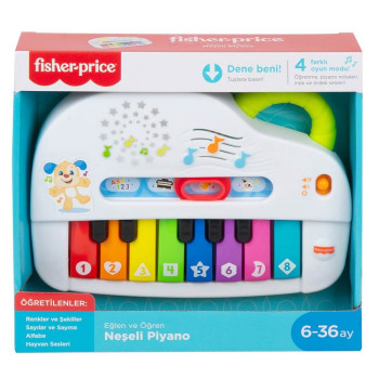 Fisher Price Gtw20 Işıklı Neşeli Piyano Türkçe