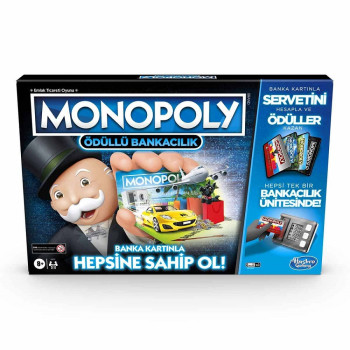 Hasbro E8978 Monopoly Ödüllü Bankacılık
