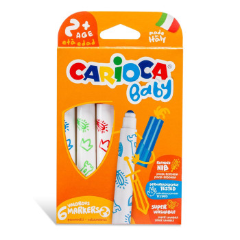 Carioca 42813 Jumbo Bebek Süper Keçeli Boya Kalemi