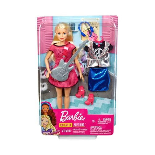 Mattel Gdj34 Barbie Rockstar Bebek