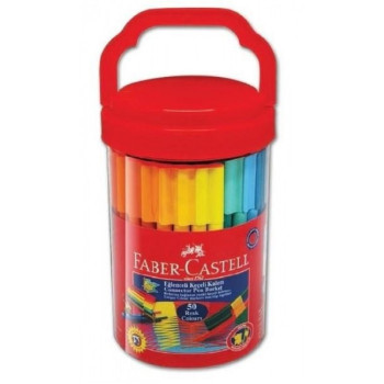 Faber Castell 111550 Eğlenceli Keçeli Kalem 50 Li