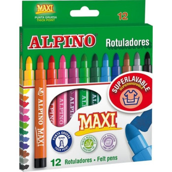 Alpino Ar-06 Maxı Keçeli Kalem 12Li