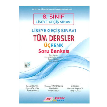 Esen Üçrenk 8.Sınıf Tüm Dersler Soru Bankası