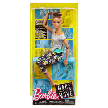 Mattel Ftg82 Barbie Sonsuz Hareket Kumral