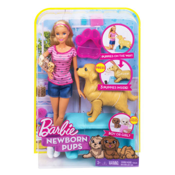 Matel Barbie Ve Doğuran Köpeği