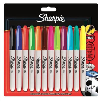 Sharpie 2065404 Fine Per.Markör 12 Li Bls.