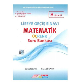 Esen Üçrenk 8.Sınıf Matematik Soru Bankası