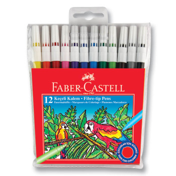 Faber Castell 155130 Keçeli Kalem  12Li