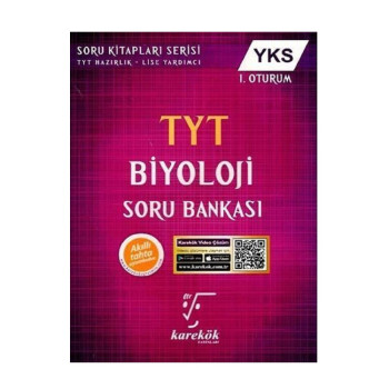 Karekök Yks/Tyt Biyoloji Soru Bankası