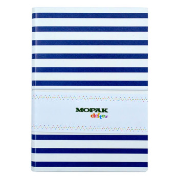 Mopak 0016 Suni Deri 14*20 96 Yp. Çizgili Defter