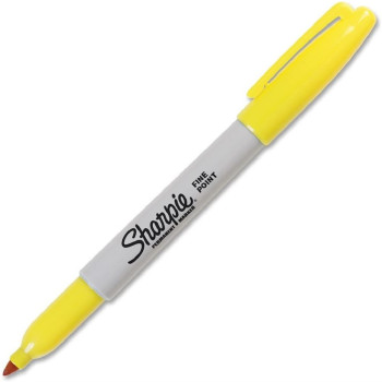 Sharpie 1836460 Fine Perm. Markör Koyu Sarı