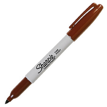 Sharpie 1740640 Fine Perm. Markör Kahverengi